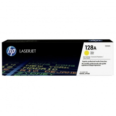 HP 128A 黄色原装 LaserJet 硒鼓CE322A