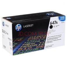HP 647A 黑色原装 LaserJet 硒鼓CE260A