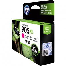 HP 905XL 高印量紫红色原装墨盒T6M09AA