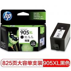 HP 905XL 高印量黑色原装墨盒T6M17AA