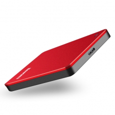 纽曼（Newsmy）1TB 移动硬盘 清风金属系列 USB3.0 2.5英寸 东方红112M/S
