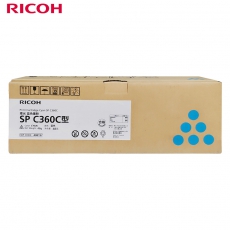 理光（Ricoh）SP C360C 青色墨粉盒1支装 适用于SP C360DNw/C360SFNw