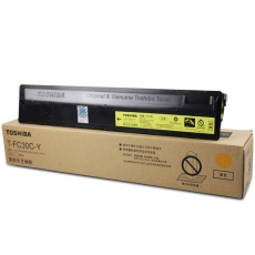东芝（TOSHIBA） T-FC30C原装墨粉盒碳粉适用2051c/2551c//2050c T-FC30C-Y黄色墨粉盒 570克 原装墨粉
