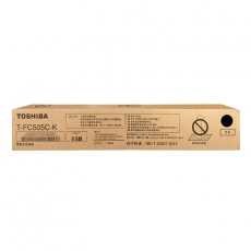 东芝（TOSHIBA）T-FC505C系列原装碳粉（墨粉）（适用2000/2500/3505AC） 黑色高容505C-K（570g，38400页）